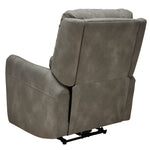 Next-Gen DuraPella Slate Faux Leather Zero Wall Power Recliner