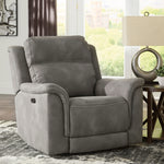 Next-Gen DuraPella Slate Faux Leather Power Recliner