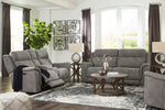 Next-Gen DuraPella Slate Faux Leather Power Recliner