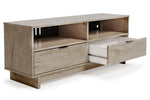 Oliah Natural Tone Wood Medium TV Stand