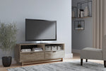 Oliah Natural Tone Wood Medium TV Stand