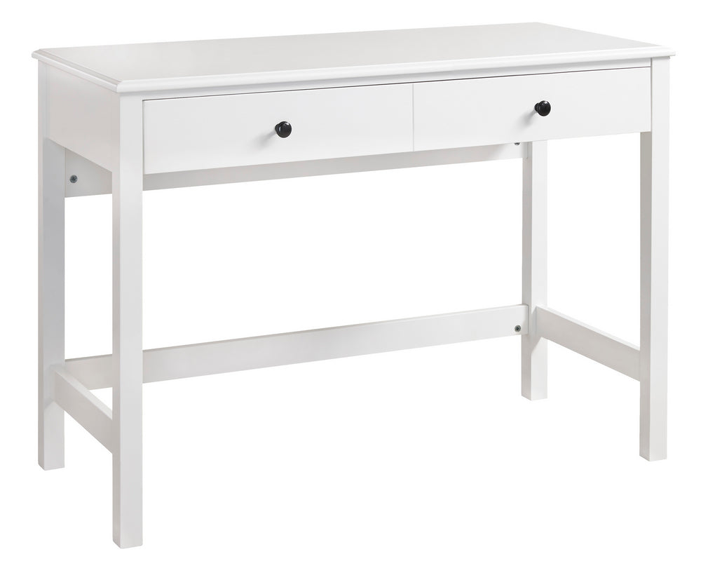 Othello White Wood Home Office Small Desk