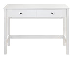 Othello White Wood Home Office Small Desk