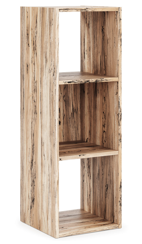 Piperton Natural Wood 3-Cube Organizer