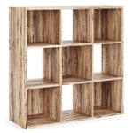 Piperton Natural Wood 9-Cube Organizer