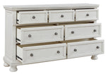 Robbinsdale Antique White 7-Drawer Dresser