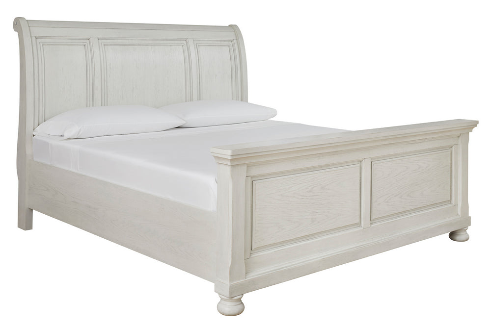 Robbinsdale Cal King Sleigh Panel Bed