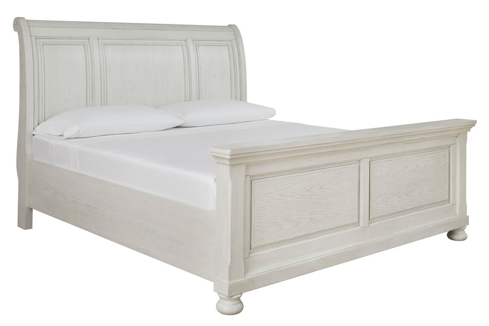 Robbinsdale King Sleigh Panel Bed