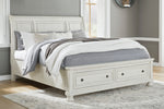 Robbinsdale Queen Sleigh Storage Bed