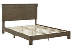 Shamryn Grayish Brown King Platform Bed