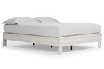 Shawburn Whitewash Wood Queen Platform Bed