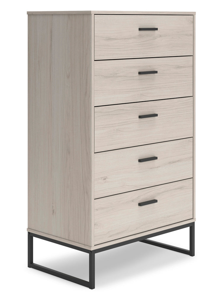 Socalle Natural Tone 5-Drawer Chest