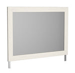 Stelsie White Wood Dresser Mirror