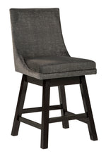 Tallenger 2 Dark Gray Swivel Bar Stools