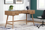 Thadamere Brown Wood Home Office Desk