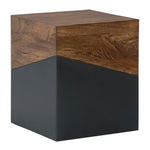 Trailbend Brown/Gunmetal Wood Accent Table