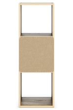 Vaibryn Brown Wood 3-Cube Organizer