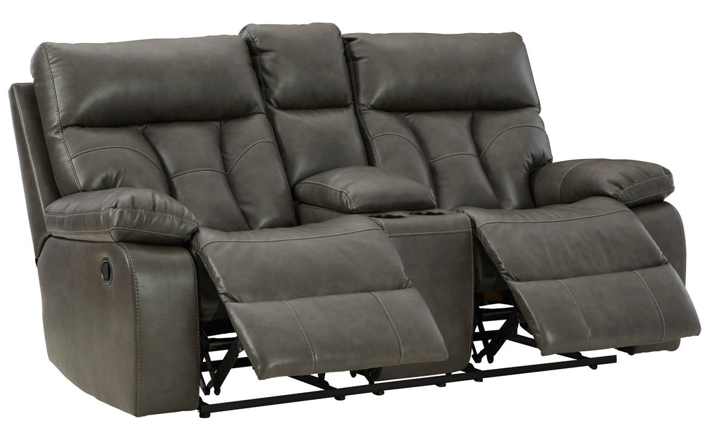 Willamen Quarry Manual Recliner Loveseat