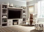 Willowton Replicated Whitewash Wood Entertainment Center