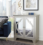 Wyncott Champagne Wood Accent Cabinet