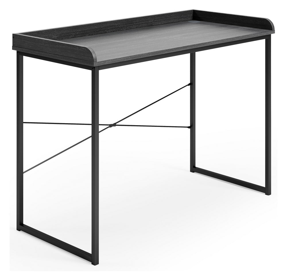 Yarlow Black Wood/Metal Home Office Desk