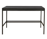 Yarlow Black Wood/Metal 48" Home Office Desk