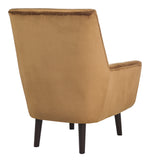 Zossen Amber Velvet Accent Chair