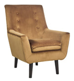 Zossen Amber Velvet Accent Chair