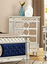 Silvana Silver Wood Chest