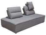 Slate Grey Fabric Lounge Seating Platform