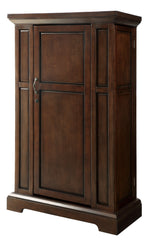 Snifter Cherry Wood Wine Cabinet with Hidden Storage