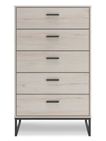 Socalle Natural Tone 5-Drawer Chest