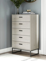 Socalle Natural Tone 5-Drawer Chest