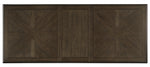 Stonington Brown/Charcoal Brown Wood Dining Table