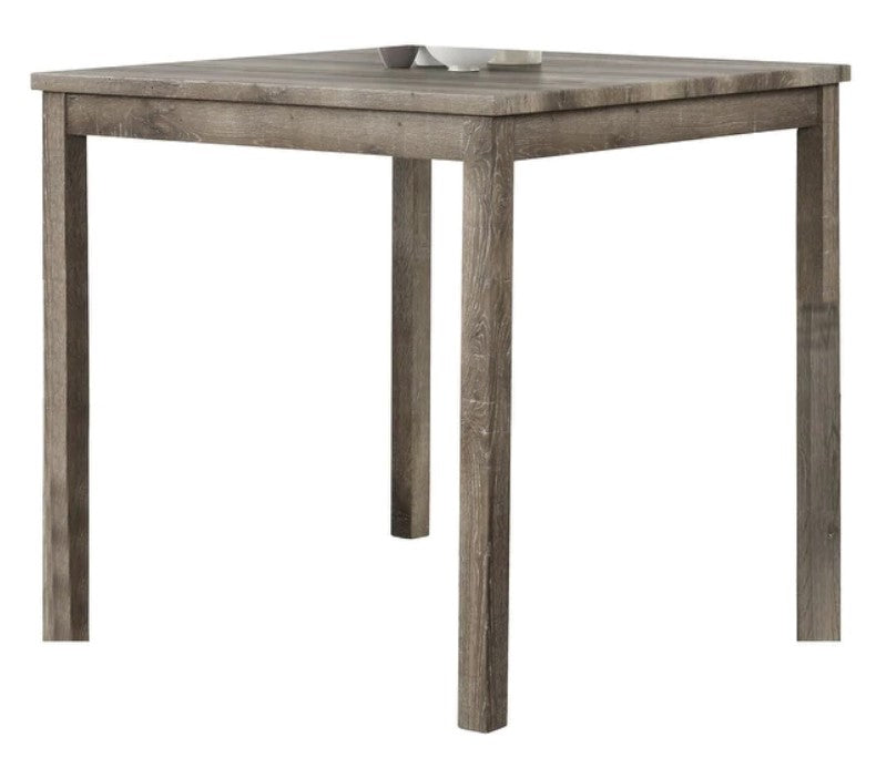 Sumati Dark Walnut Wood Counter Height Table
