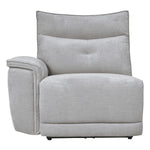 Tesoro 6-Pc Mist Gray RAF Manual Recliner Sectional