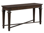 Tobias Espresso Wood Sofa Table