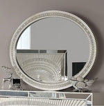 Valletta Champagne Wood Dresser Mirror