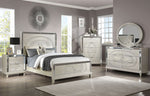 Valletta Champagne Wood Queen Bed