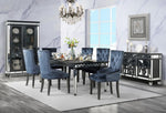 Varian II Black Wood Extendable Dining Table (Oversized)