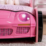 Velostra Car Design Pink Wood Twin Bed