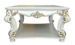 Vendom Antique Pearl Wood Rectangular Coffee Table