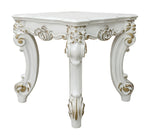 Vendom II Antique Pearl Wood End Table