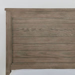 Vevey Wire-Brushed Warm Gray Wood Twin Bed