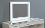 Vickie 3-Pc Luminous White Wood Vanity Set