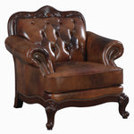 Victoria Tri-Tone Leather Chair