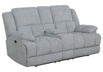 Waterbury 2-Pc Grey Fabric Power Recliner Sofa Set