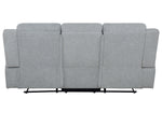 Waterbury Grey Fabric Power Recliner Sofa