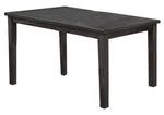 Wendy Rustic Grey Wood Dining Table