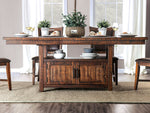 Wichita Light Walnut Wood Dining Table